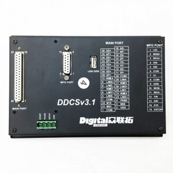 Controlador de Movimiento CNC Autónomo DDCS V3.1 3/4 Ejes, Control Numérico Offline 500 kHz