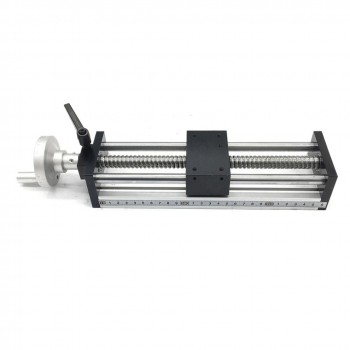 Etapa Lineal Manual GGP5080 con Guía Lineal, Husillo a Bolas y Volante para Módulo de Movimiento CNC