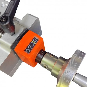 Mesa Deslizante Manual CNC con Autobloqueo, Pantalla Digital, Módulo Lineal para Posición Z y Husillo Trapezoidal