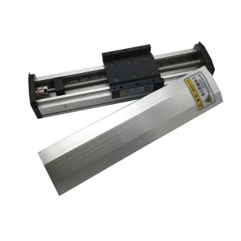 Etapa de Translación Lineal Manual QMF90 Totalmente Sellada con Husillo a Bolas (10-70kg) para Módulo Guía Lineal CNC