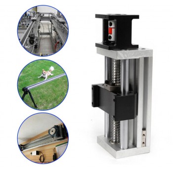 Mesa Deslizante CNC Guía de Movimiento Lineal Compatible con Motor Paso a Paso NEMA23 / Servomotor 60mm