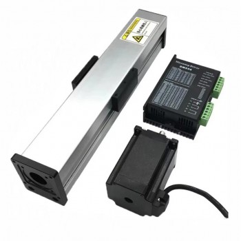 Kit de Mesa Deslizante CNC Mini Totalmente Sellada con Husillo a Bolas y Módulo de Guía Lineal Motorizada