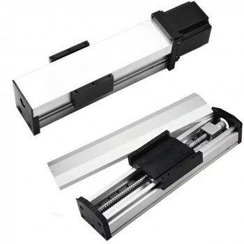 Kit de Mesa Deslizante CNC Mini Totalmente Sellada con Husillo a Bolas y Módulo de Guía Lineal Motorizada