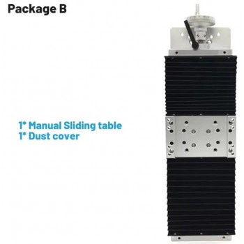 Mesa Deslizante Manual CNC con Husillo a Bolas y Guía de Movimiento Lineal SBR, Capacidad 180kg