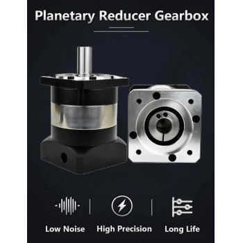 PLF090 Reductor planetario para motor paso a paso Nema 34 / servomotor de 80 mm de 750W