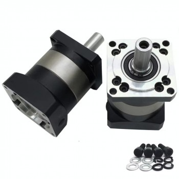 PLF120 Caja de engranajes planetarios compatible con motor paso a paso Nema 42 con eje de entrada de 19 mm