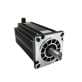 Motor Paso a Paso Nema 42 110mm 3 Fases 12/16/20Nm 1.2° con Eje Chavetero para Fresadora CNC Industrial