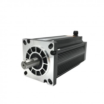 Motor Paso a Paso Nema 42 110mm 3 Fases 12/16/20Nm 1.2° con Eje Chavetero para Fresadora CNC Industrial