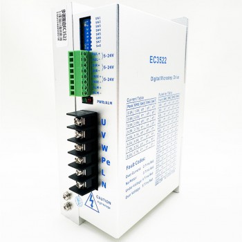 Controlador de motor paso a paso EC3522 de 2,2-5A y 110-220V CA para motores paso a paso trifásicos Nema 34 de 86 mm