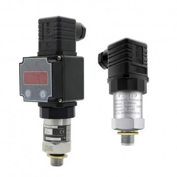 Sensor de Presión Hidráulica Industrial PT-719 IP65, Transductor 0-10V 4-20mA para Transmisión de Señal