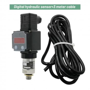 Sensor de Presión Hidráulica Industrial PT-719 IP65, Transductor 0-10V 4-20mA para Transmisión de Señal