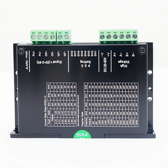 FMDD50D40NOM Kit: Driver + Controlador FSC-2A + Fuente de Alimentación DC + Sensores NPN para Movimiento Lineal