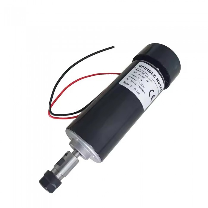 Kit de husillo CNC de 500W ER11 12000rpm 52×200mm refrigerado por aire para grabado PCB