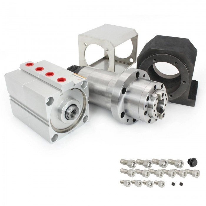 Husillo ATC BT30 de 6000rpm con cilindro neumático para router CNC