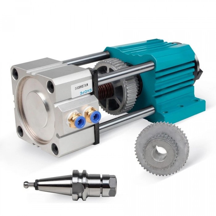 Conjunto de husillo no motorizado BT30 de 5000rpm con cilindro neumático