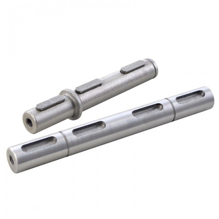 Eje de salida simple o doble de Ø18mm para reductor sinfín NMRV040