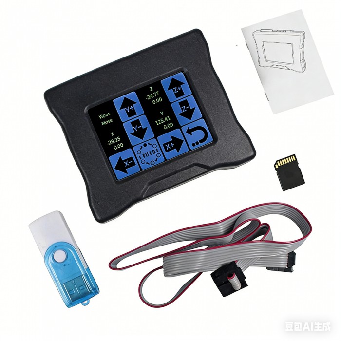 Controlador offline GRBL con pantalla táctil de 2.8 pulgadas para CNC 3018 PRO 3020 PLUS y 4540