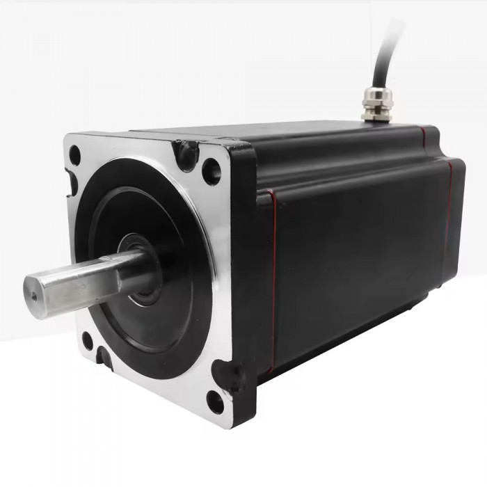 CASUN Motor paso a paso híbrido NEMA 34 impermeable IP67 9Nm 1,8° 12,95V 2 fases