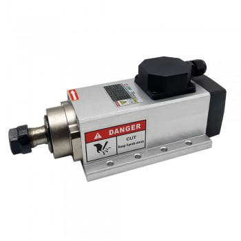 Kit de husillo CNC de 2,2kW ER20 24000rpm 220V/380V refrigerado por aire con VFD