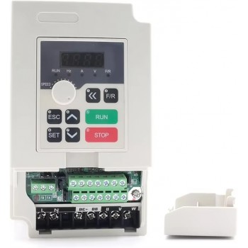 H100-2.2C2/S2/T4 Variador de frecuencia VFD de 2,2kW 110V/220V/380V para husillo CNC