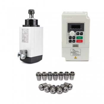 Handi Kit de husillo CNC de 3kW ER20 18000rpm 220V/380V con VFD