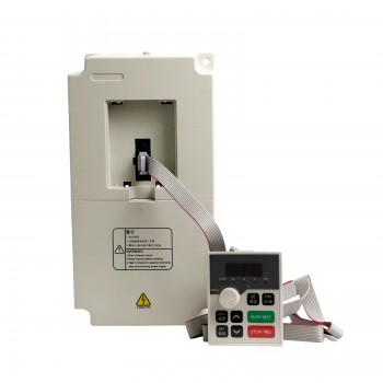Variador de frecuencia VFD de 3,7kW 5HP 220V/380V para husillo CNC