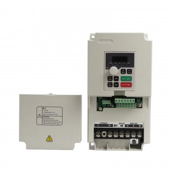Variador de frecuencia VFD de 3,7kW 5HP 220V/380V para husillo CNC