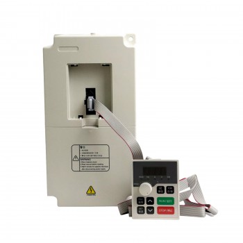 Variador de frecuencia VFD de 5,5kW 220V/380V para husillo y grabadora CNC
