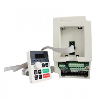 H100 Mini variador de frecuencia VFD de 0,75kW 110V/220V/380V con entrada monofásica y salida trifásica
