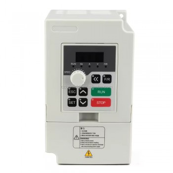 H100 Mini variador de frecuencia VFD de 0,75kW 110V/220V/380V con entrada monofásica y salida trifásica