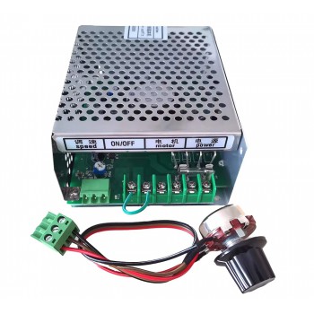 Kit de husillo CNC de 500W ER11 12000rpm refrigerado por aire con fuente de alimentación para PCB