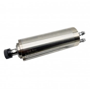 Motor de husillo CNC de 2,2kW ER20 80mm 24000rpm 110V/220V/380V refrigerado por agua