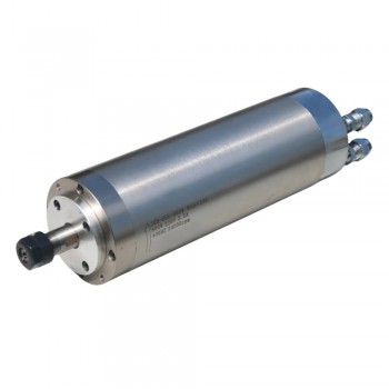 Motor de husillo CNC de 0,8kW ER11 65mm 24000rpm 110V/220V refrigerado por agua