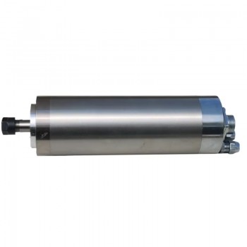 Motor de husillo CNC de 0,8kW ER11 65mm 24000rpm 110V/220V refrigerado por agua