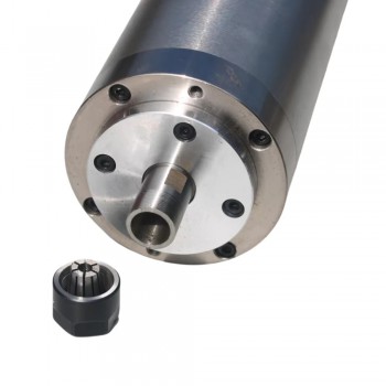 Motor de husillo CNC de 0,8kW ER11 65mm 24000rpm 110V/220V refrigerado por agua