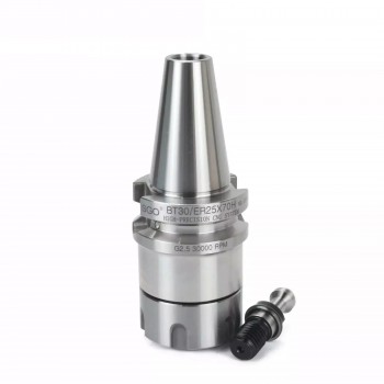 Portaherramientas BT30-ER25 70L con tirante de 45° para husillo ATC
