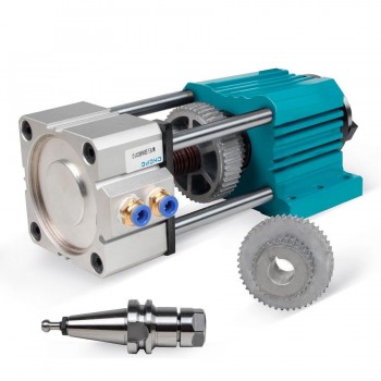 Conjunto de husillo no motorizado BT30 de 5000rpm con cilindro neumático