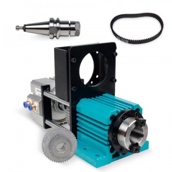 Conjunto de husillo no motorizado BT30 de 5000rpm con cilindro neumático