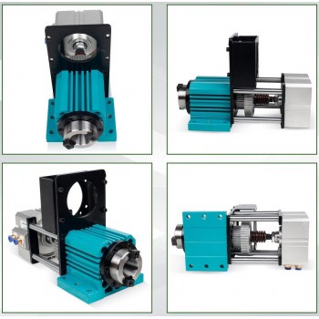 Conjunto de husillo no motorizado BT30 de 5000rpm con cilindro neumático