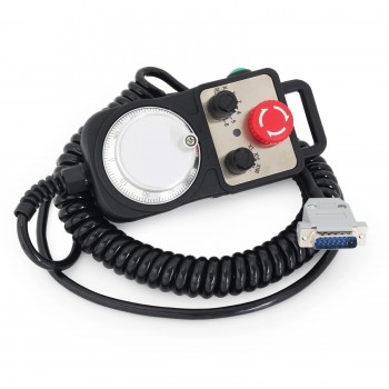 Volante MPG colgante de 5 ejes con conector de 15 pines para controlador CNC DDCSV4.1
