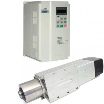 Kit de husillo ATC BT30 de 4,5kW refrigerado por aire con VFD de 5,5kW