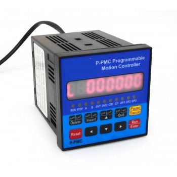 Controlador de movimiento CNC programable de un eje para servomotor y motor paso a paso
