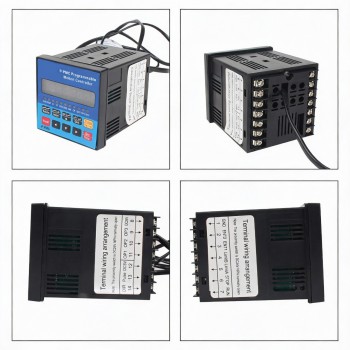 Controlador de movimiento CNC programable de un eje para servomotor y motor paso a paso