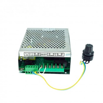 Kit de husillo CNC de 800W ER11 refrigerado por aire con controlador de velocidad y soporte de 52mm