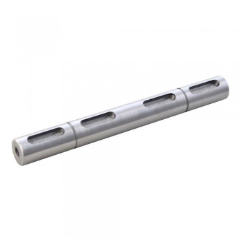 Eje de salida simple o doble de Ø18mm para reductor sinfín NMRV040