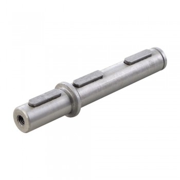 Eje de salida simple o doble de Ø18mm para reductor sinfín NMRV040