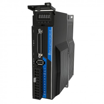 Kit de servomotor CA de 400W 750W o 1kW a 3000rpm con encoder de 21 bits y control por pulsos Ethernet o CANopen