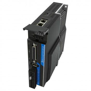 Kit de servomotor CA de 400W 750W o 1kW a 3000rpm con encoder de 21 bits y control por pulsos Ethernet o CANopen