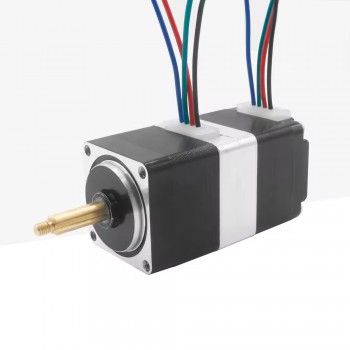 Pack de 10 motores paso a paso coaxiales multicapa NEMA 11 de 55mNm 0,67A 6,16V y 1,8°