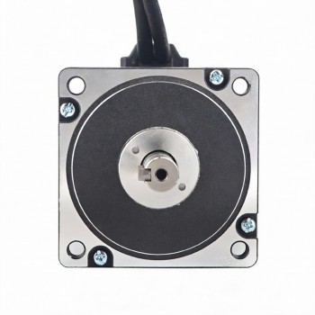 Motor paso a paso de lazo cerrado Nema 34, 5,8 Nm, 1,8 grados, Φ14 mm con codificador 1000PPR